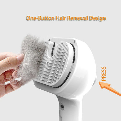 Gentle stainless steel bristles – safe on your pet’s skin