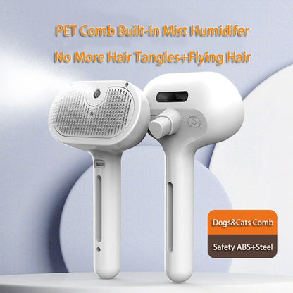 Gentle stainless steel bristles – safe on your pet’s skin